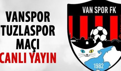 Vanspor Tuzlaspor Maçı Canlı Yayın (Van Tivi)