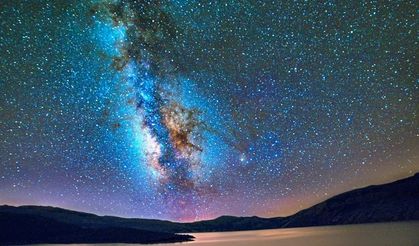 Göller diyarının yıldızlarla bütünleşmesi doğaseverleri mest ediyor