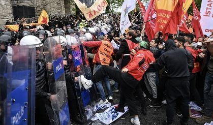İstanbul'da 210 kişi gözaltına alındı; 28 polis yaralandı