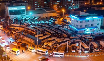 Vansporlu taraftarlar Kayseri'ye akın ediyor!