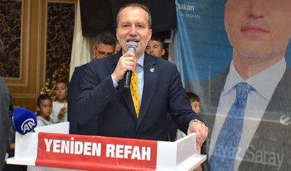 Fatih Erbakan Van kongresinde konuştu