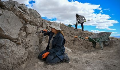Garibin Tepe'de bulunan surlar arkeologları heyecanlandırdı