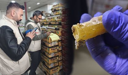 Van'da 2 ton bozuk gıda ele geçirildi