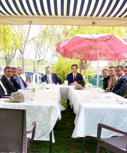 Erciş'te festival öncesi güvenlik toplantısı