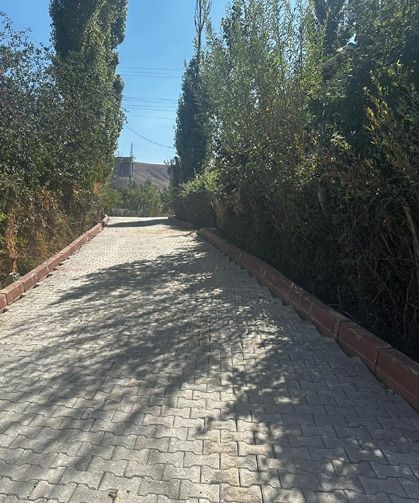 Süphan Mahallesi’ndeki yol parke çalışmaları tamamlandı