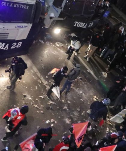 Ankara'da İmamoğlu protestosu: 60 gözaltı!