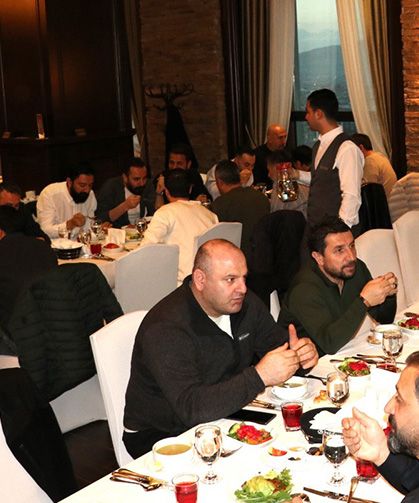 Van Masterler iftarda buluştu