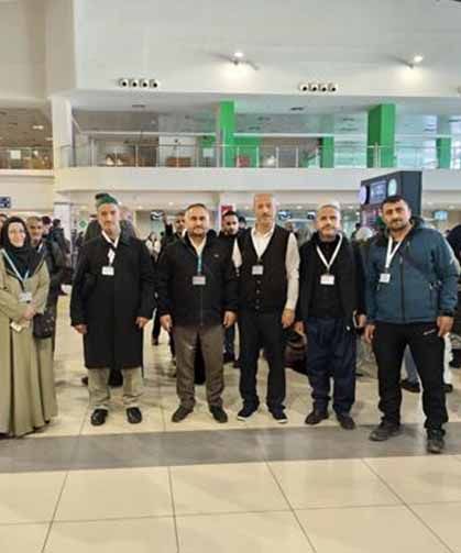 Hakkari'de 215 vatandaş kutsal topraklara uğurlandı