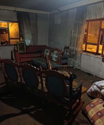 Muradiye'de ev yangını