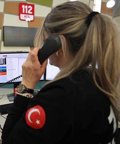 112'ye gelen çağrılar pes dedirtti!