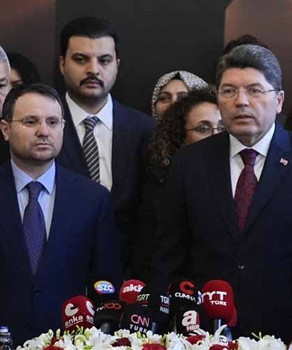 Adalet Bakanlığında devir teslim töreni yapıldı