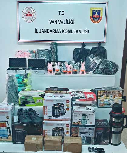 Van’da gümrük kaçağı malzeme ele geçirildi