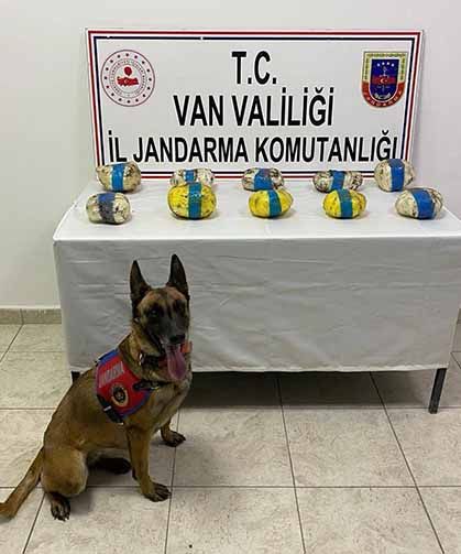 Van'da 11 kilo metamfetamin ele geçirildi