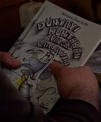 Van Gölü canavarı efsanesi bilim kurgu romanına konu oldu