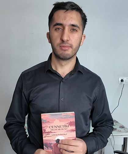 Van'da engelli genç kitap yazarak hayata tutundu