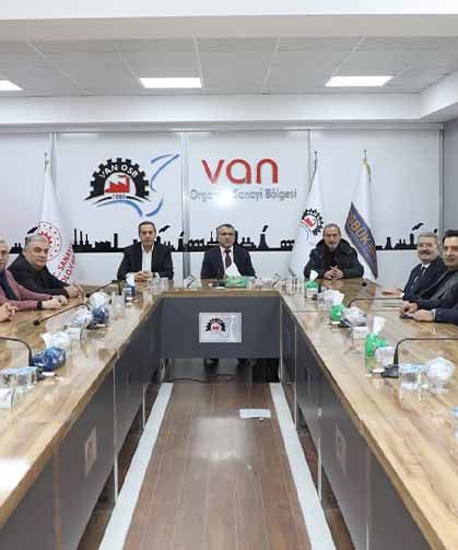 Van TSO'dan oda başkanlarına hayırlı olsun ziyareti