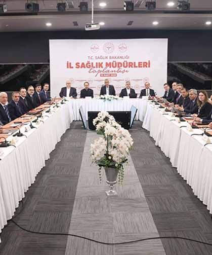 Bakan Memişoğlu, 81 ilin sağlık müdürleriyle bir araya geldi
