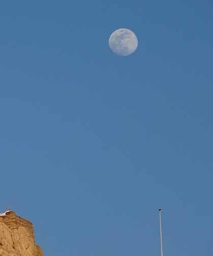 Van Kalesi'nde gökyüzü şöleni