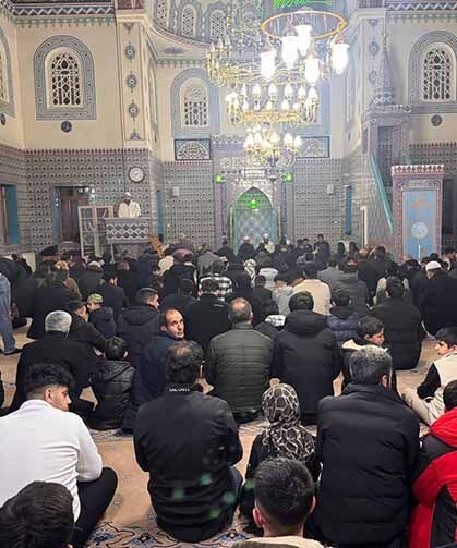 Başkale'de Kadir Gecesi idrak edildi