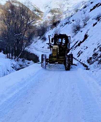 Van’da 20 yerleşim yeri yolu ulaşıma kapalı