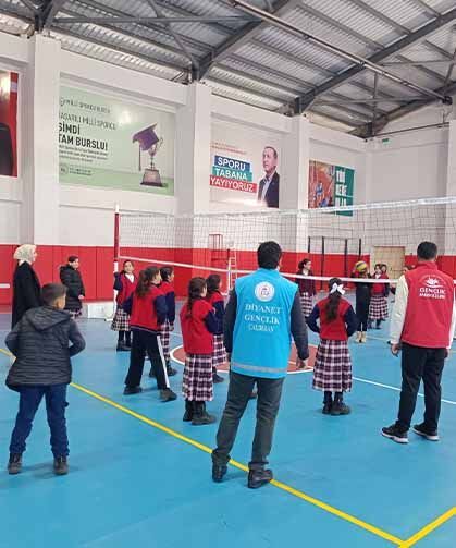 Çaldıranlı öğrenciler hem eğlendi hem öğrendi