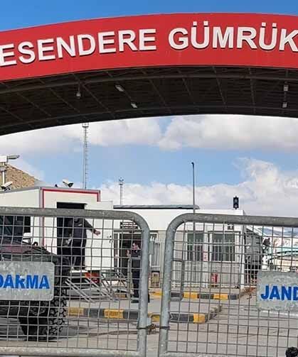 Esendere Sınır Kapısı'nda kısıtlama