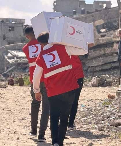 Türk Kızılaydan  21 ülkede insani yardım seferberliği