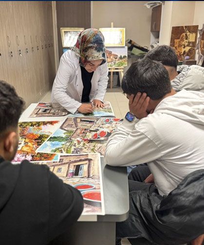 Van’da sanatla iyileşme projesi