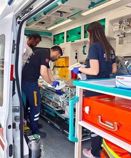 Kalp hastası bebek Van'dan İstanbul'a sevk edildi