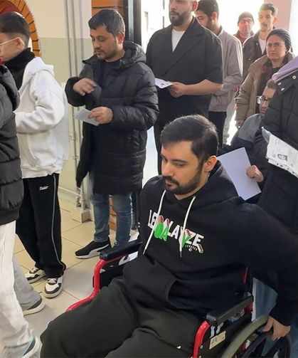 Engelli Kamu Personeli Seçme Sınavı yapıldı