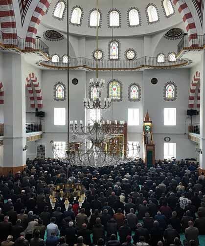 Van'da gıyabi cenaze namazı kılındı