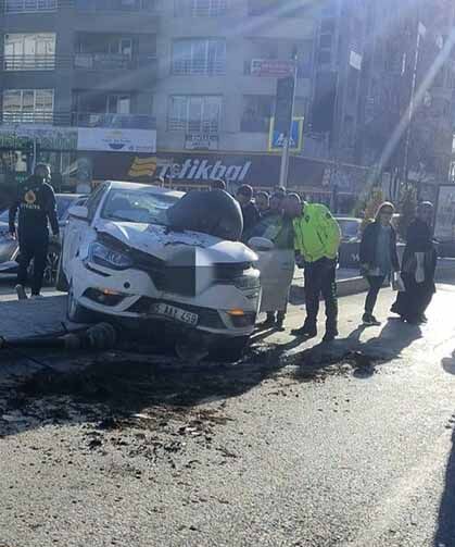 Van'da trafik kazası: 1 yaralı