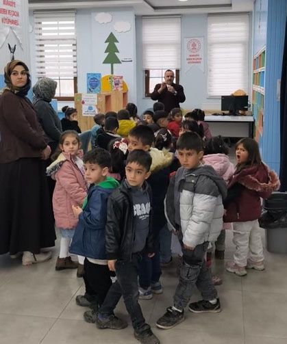 Muradiye’de Kütüphane Haftası kutlandı