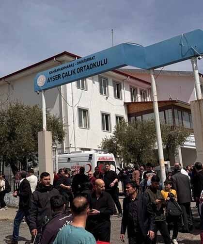 Kahramanmaraş'ta okulda silahlı saldırı