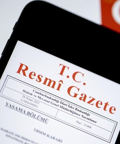 Siyasi parti mali denetimleri Resmi Gazete'de