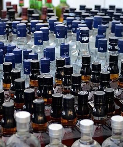Yılın ilk çeyreğinde 232 bin 442 litre sahte içki ele geçirildi