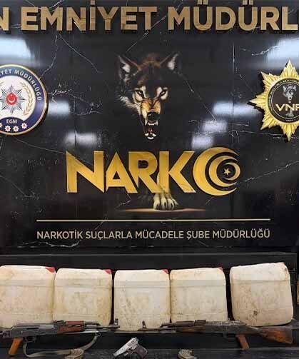 Van'da 162 kilo asetik anhidrit maddesi ele geçirildi