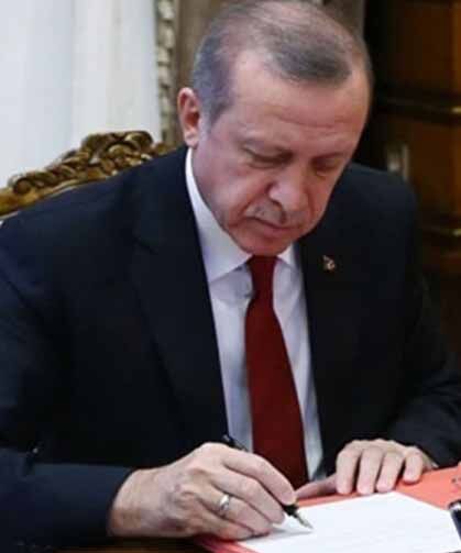 Cumhurbaşkanlığı tarafından yapılan atamalar Resmi Gazete’de
