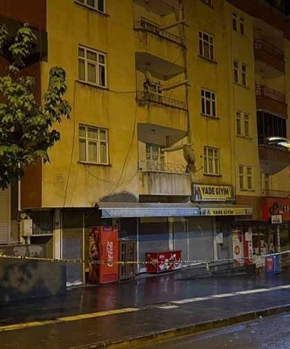 6 bina çökme riski nedeniyle tahliye edildi