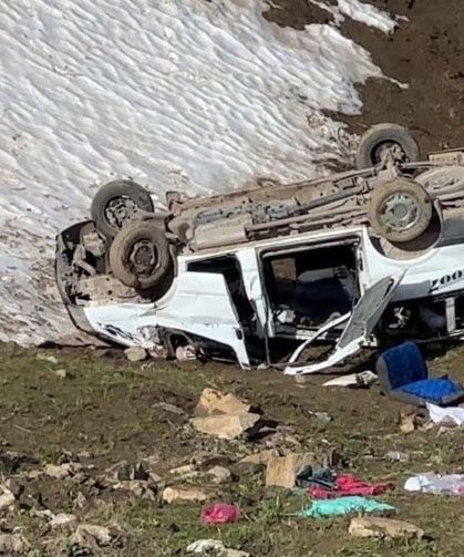 Yüksekova’daki kazada ölü sayısı 2'ye yükseldi