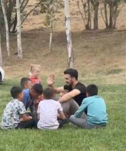 Vanlı şehit polisin çocuklarla eğlendiği görüntüler ortaya çıktı