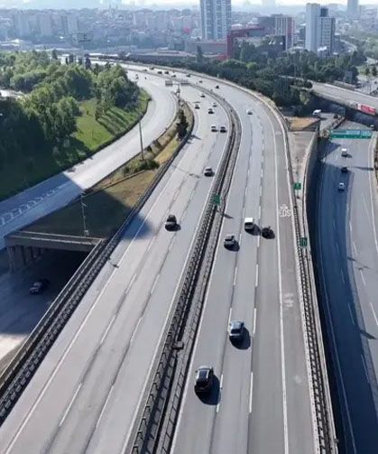 Bayramın ikinci gününde de yollar boş kaldı