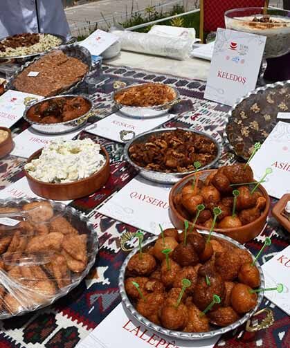 Hakkari'de yöresel lezzetler tanıtıldı