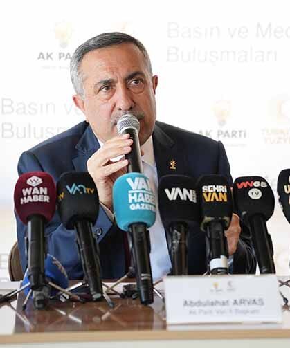 Arvas: Milletin haklı talebine tercüman olmak suç değildir