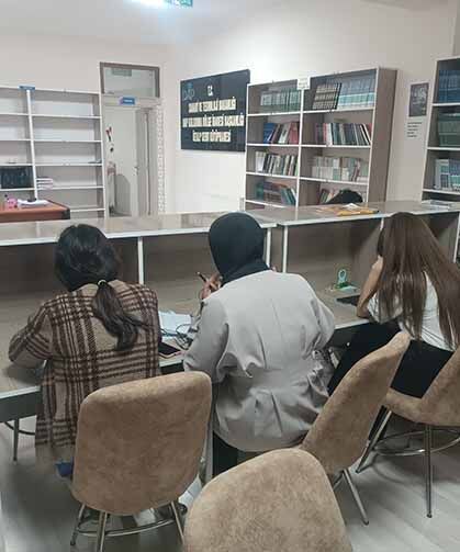 Van'da Diyanet Etüt Merkezi ve kütüphane yoğun ilgi görüyor