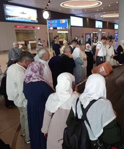 Hacılar kutsal topraklardan yurda dönmeye başladı