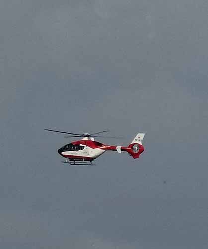 Hamile kadın ambulans helikopter ile Van'a getirildi