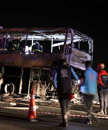 Yolcu otobüsü kazasında acı bilanço: 8 ölü, 33 yaralı!