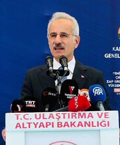 Bakan Uraloğlu Hakkari'de Yeni Köprü Tüneli açılışına katıldı