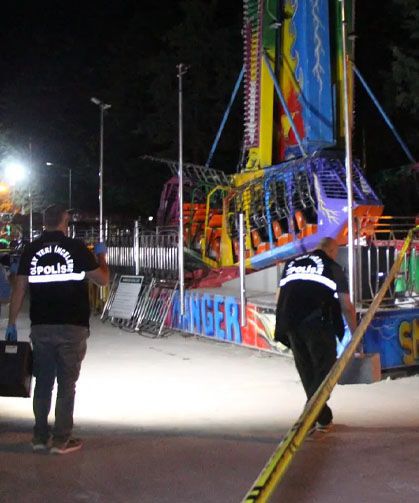 Lunaparkta korkunç kaza: 20 yaşındaki genç hayatını kaybetti